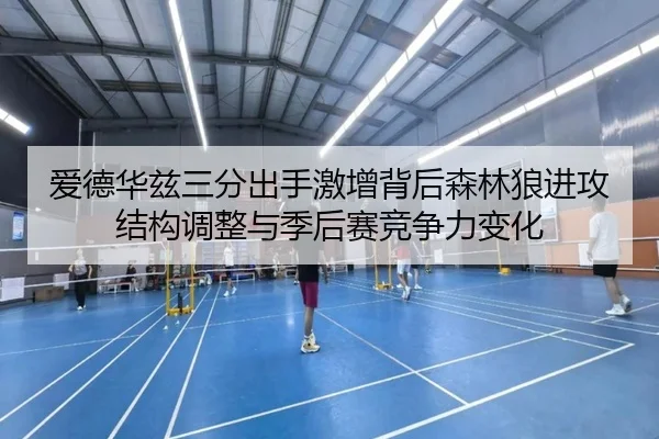 爱德华兹三分出手激增背后森林狼进攻结构调整与季后赛竞争力变化